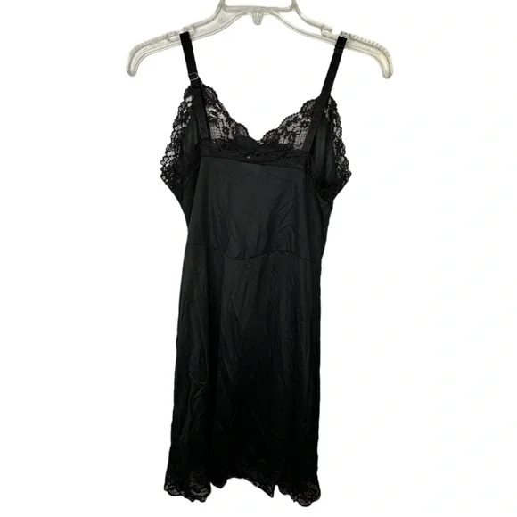 Vintage Carol Brent Black Full‎ Slip - Picture 5 of 7